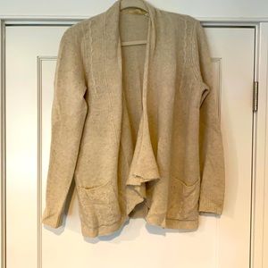 Cream Cashmere Anthropologie Sweater